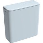 Cisterna vista serie AP128, referencia 128.006.11.5 de Geberit. Descarga interrumpible: Blanco alpino